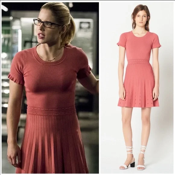 Sandro | Dresses | Sandro Etor Knit Mini Dress Fr 38 Us 6